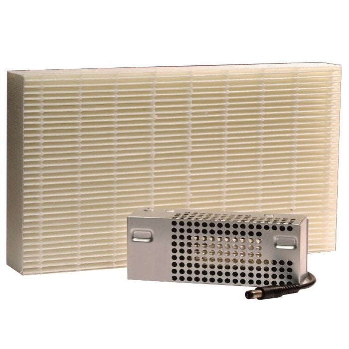 EdenPURE GEN21 Heater Air Purification Kit with HEPA filter and photo-catalytic oxidation module isolated on white background