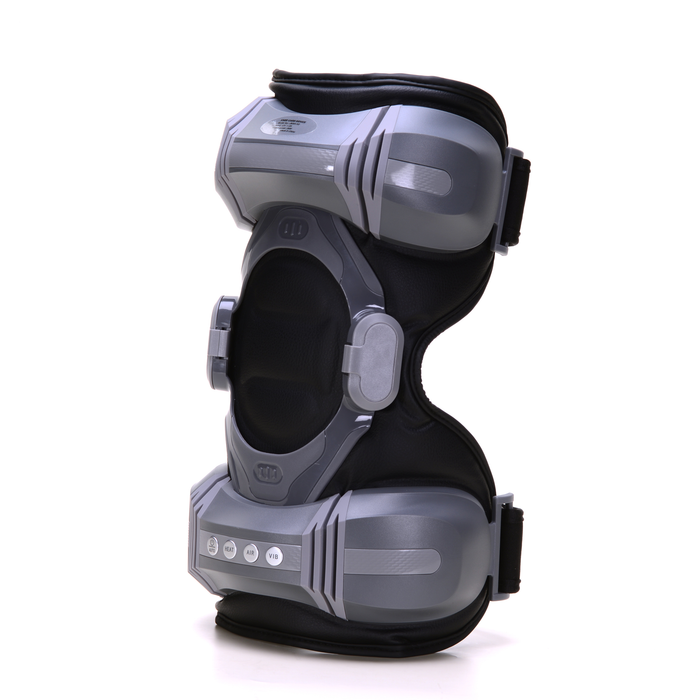 EdenPURE PainNOT Smart Joint Appliance in gray and black with adjustable straps and control panel on side isolated on white background