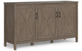 Ela Wide Storage Cabinet