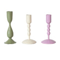 Enameled Taper Holders 5 1/2" (various colors)