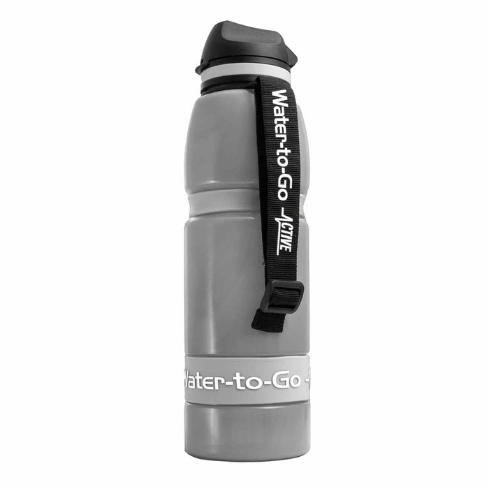 Extra Large Water Purifier Bottle 33.8 fl oz /1L - Family Bundle filter water bottle - Water to Go
