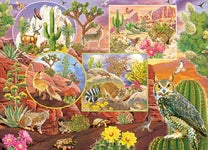 Family 350 Piece Jigsaw Puzzle - Desert Magic | Cobble Hill