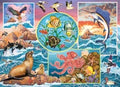 Family 350 Piece Jigsaw Puzzle - Ocean Magic | Cobble Hill