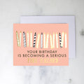 Fire Hazard Greeting Card