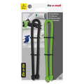 Fix-O-Moll Cable Ties 31 cm Black X 1, Light Green X 1