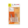Fix-O-Moll Doorstop with Screw Clear
