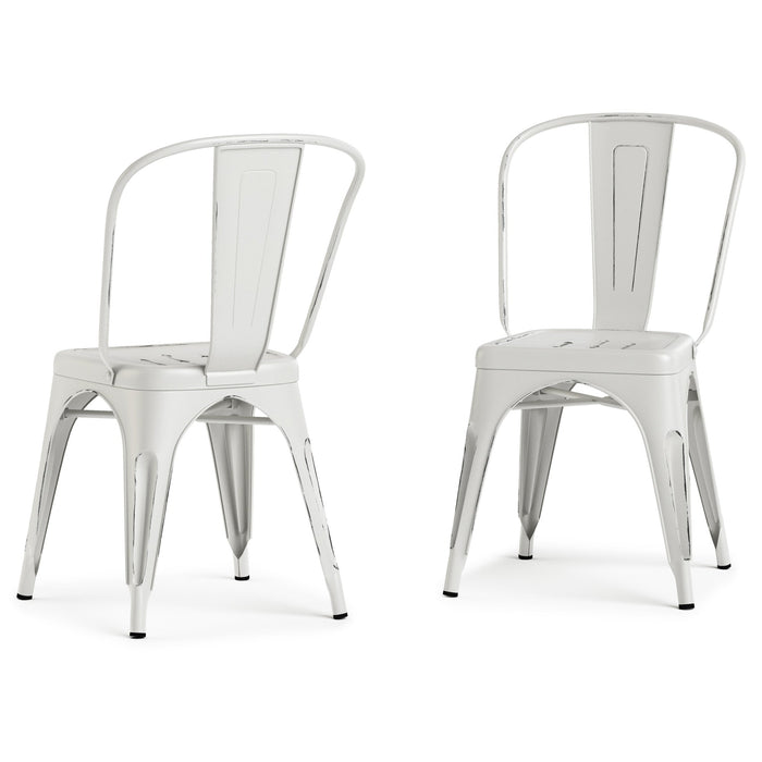 Distressed White