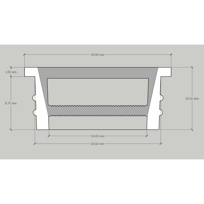 Flexible Silicone Profile 002 – flexible LED strip channel, view 2 | LAMP & LIGHT - Design forward Decorative lamp , Downlights, pendant lamp , striplights
