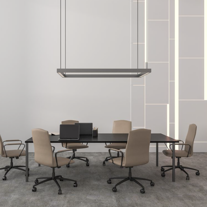 Flow link Linear Light 120cm 40W Black 3CCT High Lumen – modular linear LED light, view 4 | LAMP & LIGHT - Design forward Decorative lamp , Downlights, pendant lamp , striplights