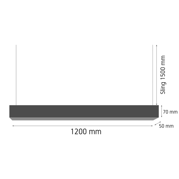 Flow link Linear Light 120cm 40W White 3CCT High Lumen – modular linear LED light, view 6 | LAMP & LIGHT - Design forward Decorative lamp , Downlights, pendant lamp , striplights