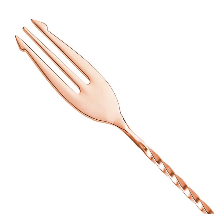 Fork Bar Spoon 40cm Copper