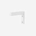12,5cm / Matt vit / 2 stycken