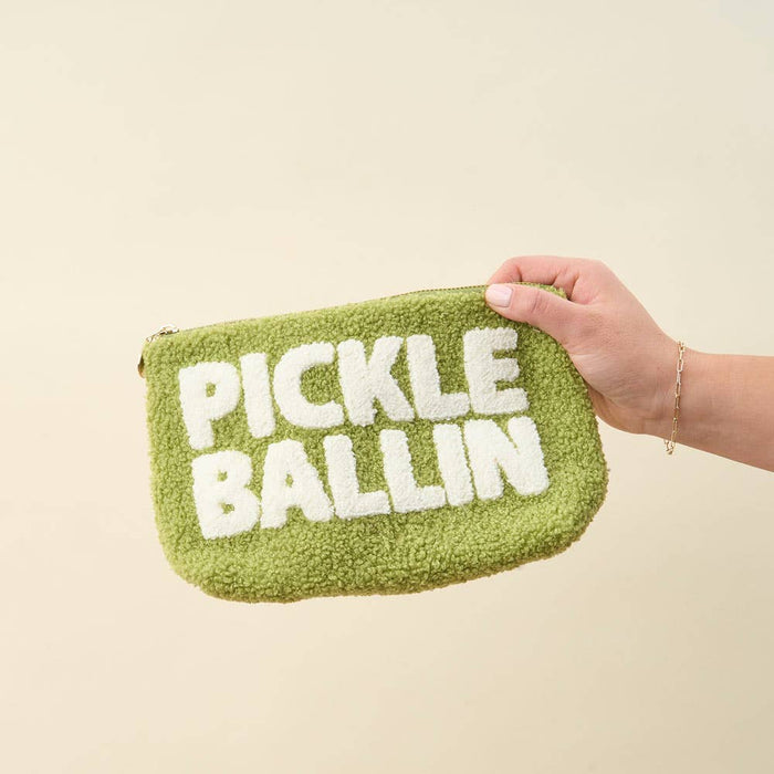 Fuzzy Pouch-Pickleballin'