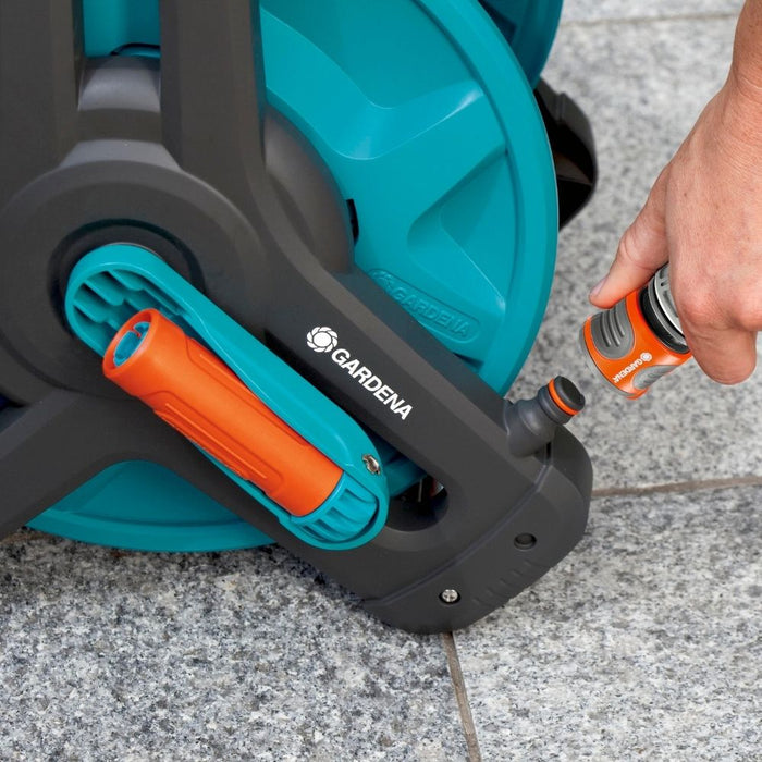 Gardena Classic Hose Reel Set With Fitting 20M Hose