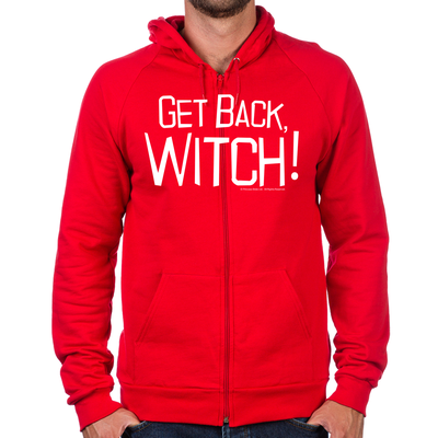 Get Back Witch Zip Hoodie