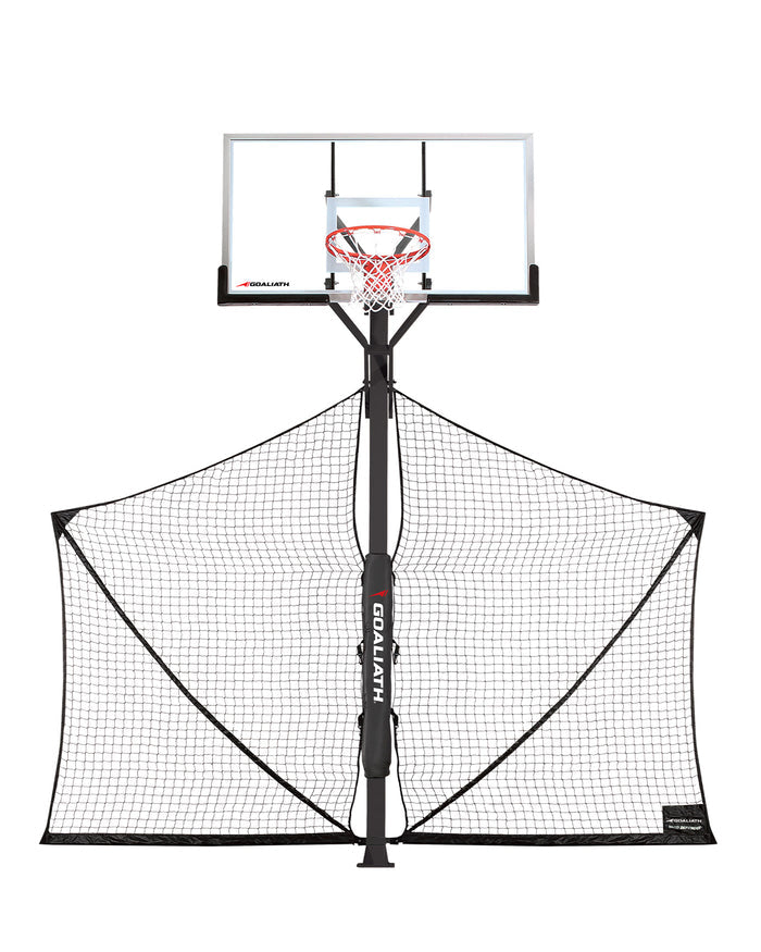 Goaliath Basketball Goal Accessories - Goaliath Yard Guard Basketball Rebounder  basketball ball return