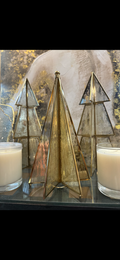 Gold and Glass Christmas Tree Small