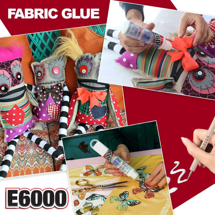 Goop E6000 FABRI-FUSE Fabric Glue Clear 2oz (59.1ml)
