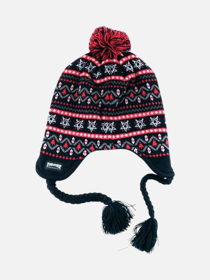 Gorro Thrasher Sherpa Negro Print