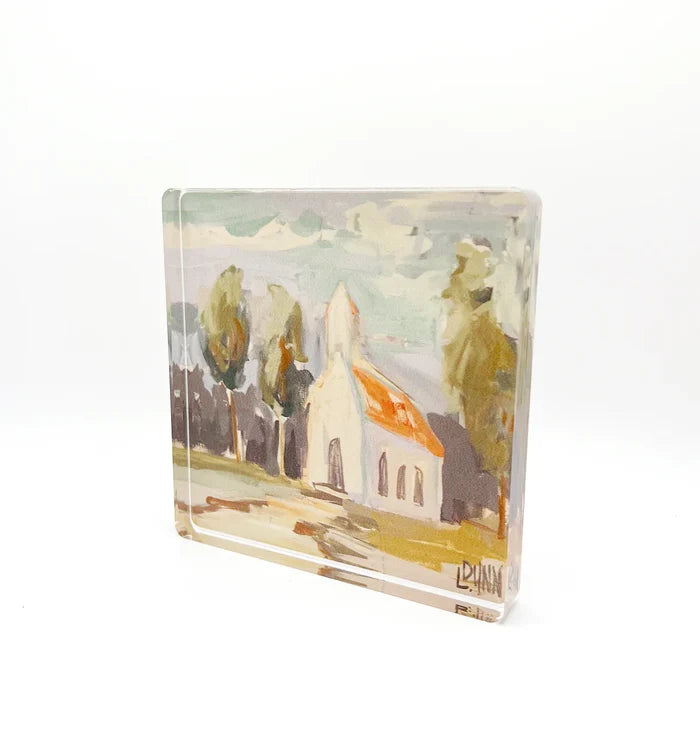 Grace Church Acrylic Block by Lauren Dunn