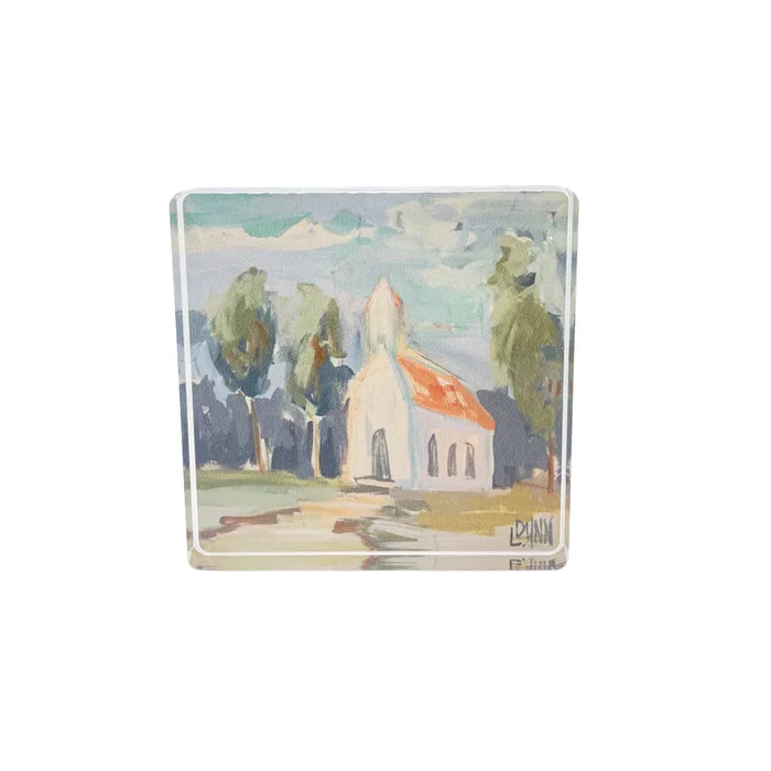 Grace Church Acrylic Block by Lauren Dunn