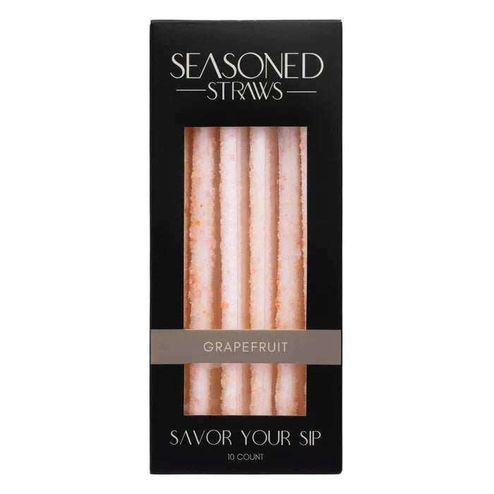 Grapefruit Seasoned Straws