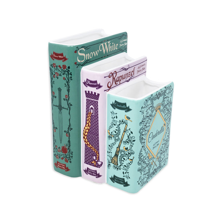 Grimm's Fairy Tales Triple Book Vase