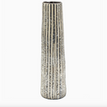 Handmade Long Coral Bud Vase, Brown