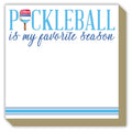Handpainted Pickleball is My Favorite Season Luxe Notepad