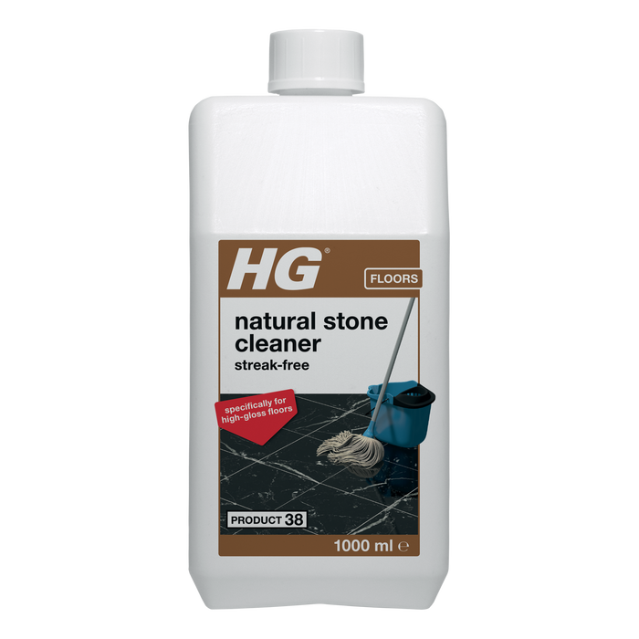 HG Natural Stone Polished Tile Cleaner 1L