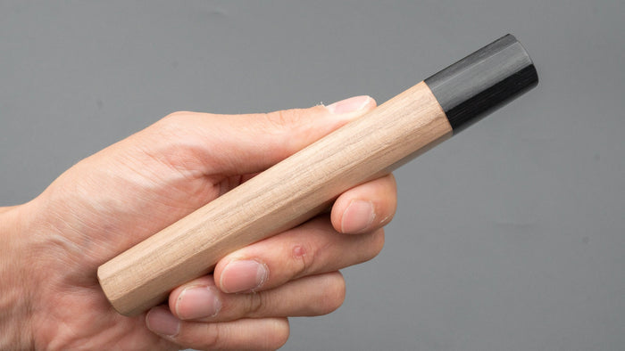 Hitohira AWJ Handle Walnut Octagonal with Pakka (Gyuto 240/ Yanagiba 300) | HITOHIRA