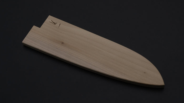 Hitohira WB Ho Wood Saya Santoku 180mm (4.5mm/ Classic) | HITOHIRA