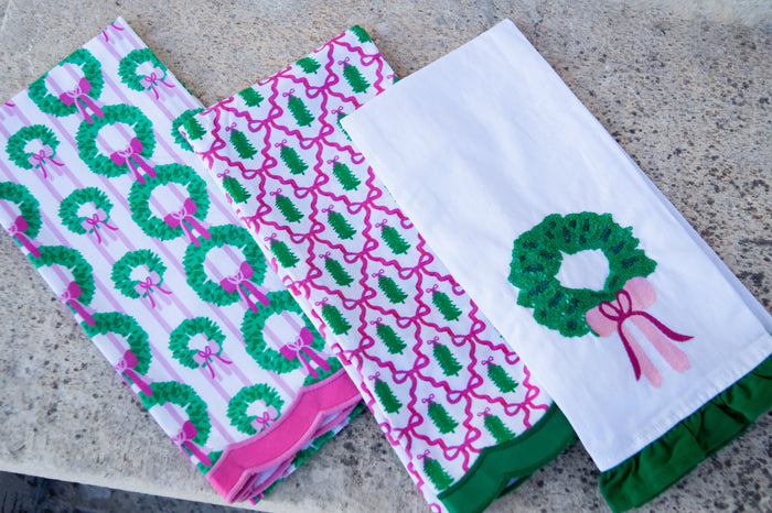Holiday Tea Towel (Various Prints)