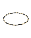 Hope Unwritten Faceted Hematite 2mm Bead Bracelet