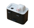 Humidifier unit A5992 replacement part with white top and black base isolated on white background
