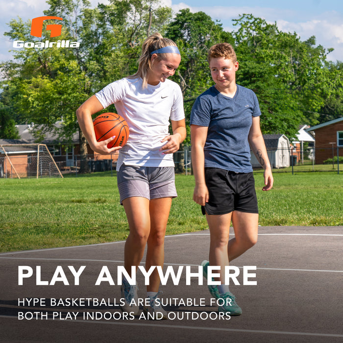 indoor and outdoor play hype basketball