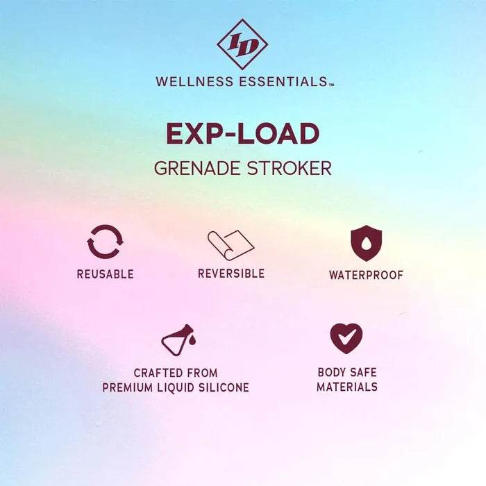 EXP-LOAD Reusable Silicone Stroker - Masturbator