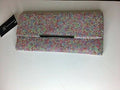 INC Heather Shiny Mesh Clutch, Rainbow - Machann.com