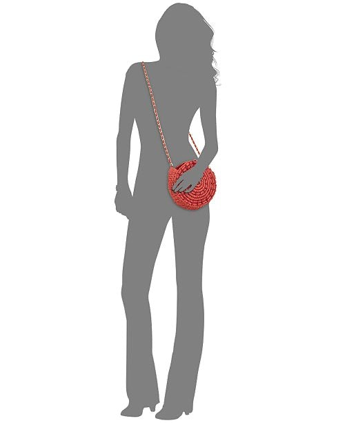 INC Straw Circle Crossbody - Machann.com