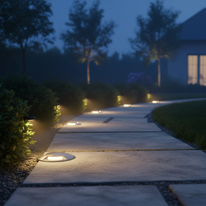 Inground Light COPIO X67 – outdoor inground uplight, view 4 | LAMP & LIGHT - Design forward Decorative lamp , Downlights, pendant lamp , striplights