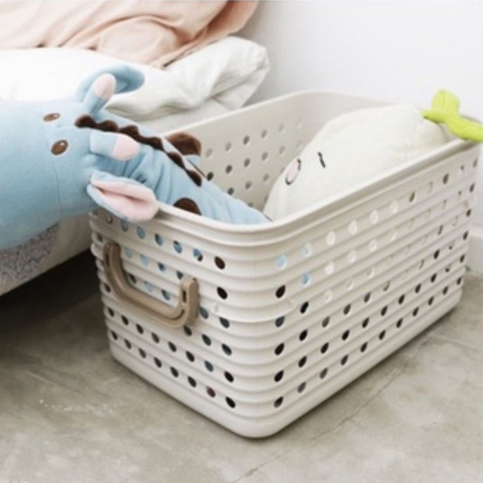 Inochi Tokyo Basket White / Blue / Pink Colours