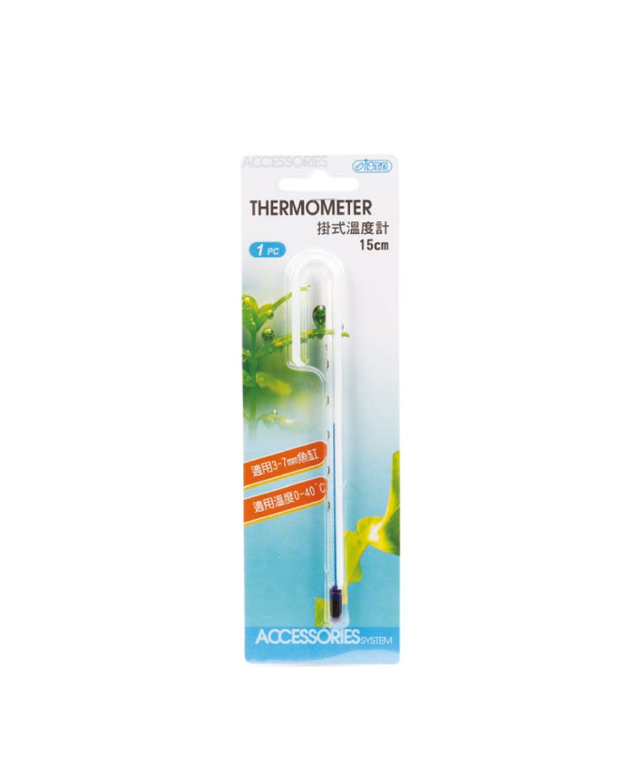 Ista Hang On Glass Aquarium Thermometer (2 Sizes)