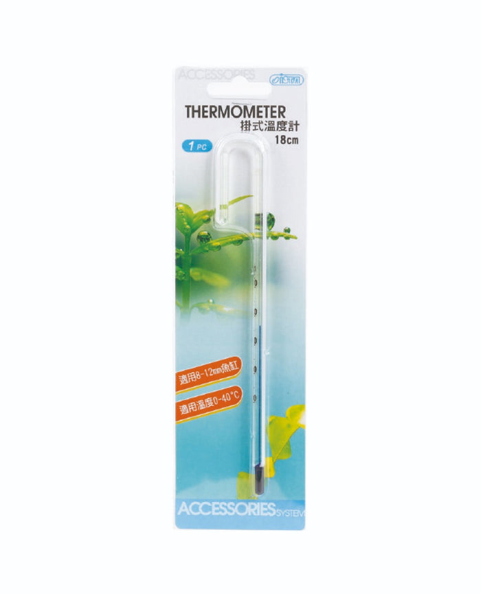 Ista Hang On Glass Aquarium Thermometer (2 Sizes)