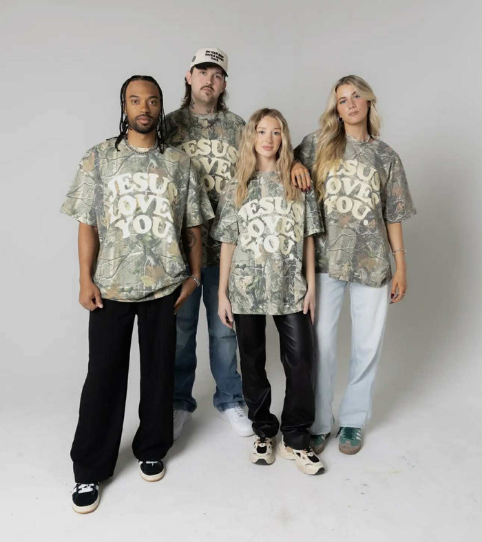 Jesus Loves You Oversized Tee