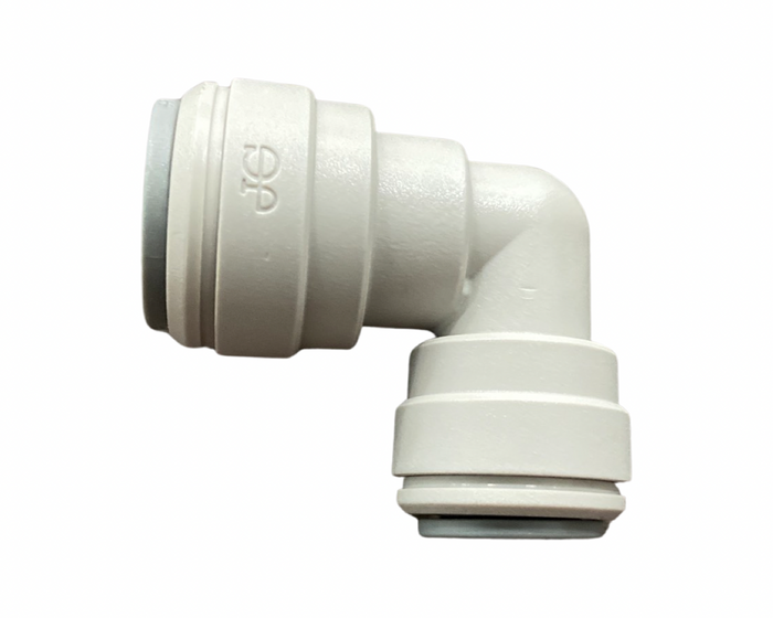 John Guest Elbow Reducer, 1/2" to 3/8 QC