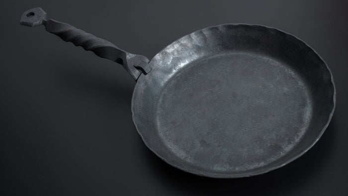Kanatoko Hand Forged Iron Frying Pan (Removable Handle/ Nejiri) - HITOHIRA