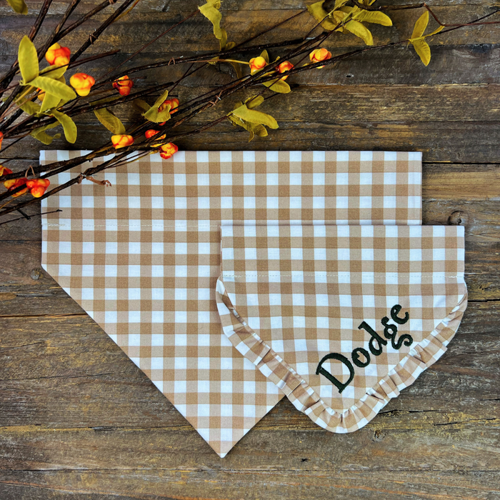 Keep it Simple Fall Dog Bandana