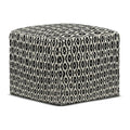 Kiana Square Woven Outdoor/ Indoor Pouf