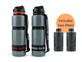 Large Water Purifier Bottle (26oz / 75cl) - Couples Value Bundle (Black) filter water bottle - Water to Go