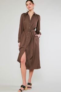 Larissa Mocha Midi Dress